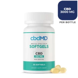 cbdMD CBD Broad Spectrum Softgels