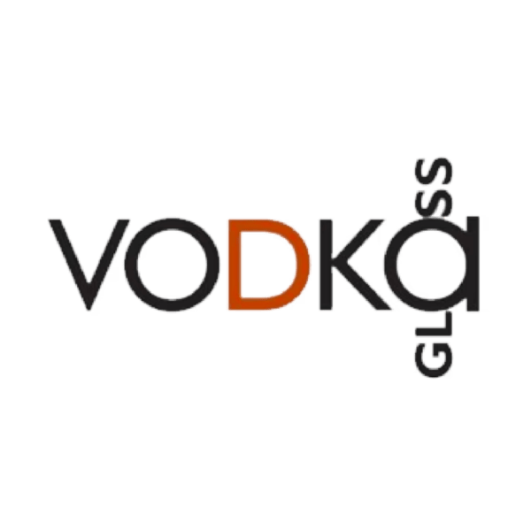 Vodka Glass Brand Logo