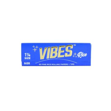 VIBES Rice Rolling Papers w/ Tips