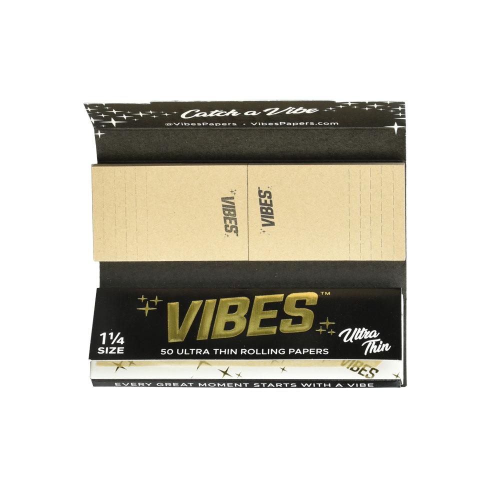 VIBES Ultra Thin Rolling Papers w/ Filters