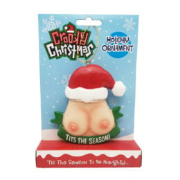 Crooked Christmas Ornament - Tits the Season