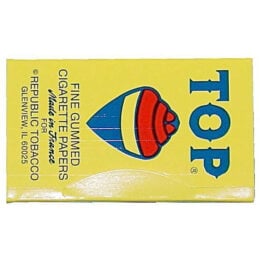 24PC DISPLAY - TOP Fine Gum Rolling Papers - Single Wide