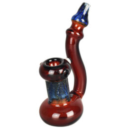 Fairy Dust Dichro Stand Up Bubbler Pipe - 6.25"