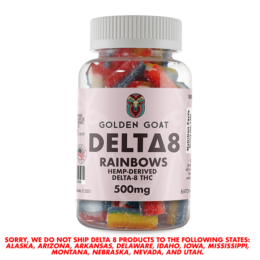 Delta 8 Gummies 500mg - Rainbows