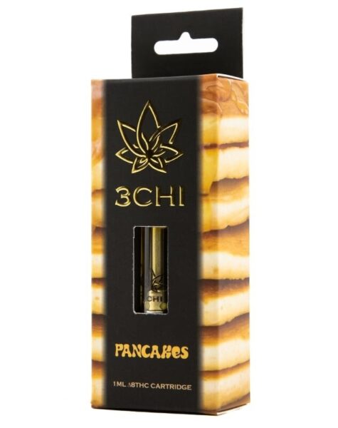 3Chi: Delta 8 THC Vape Cartridges Pancakes (Hybrid) 1 ml