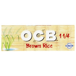 24PC DISPLAY - OCB Brown Rice Rolling Papers