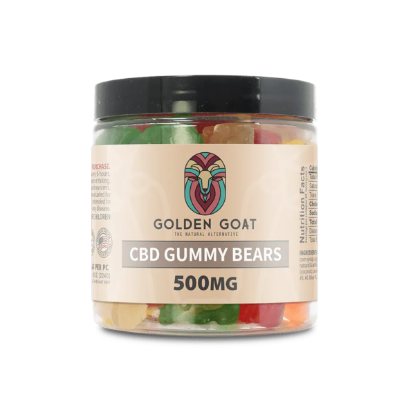 CBD Gummies 500MG - Clear Bears