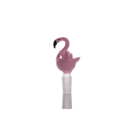 Heady Pink Flamingo Bowls 14mm Male Joint