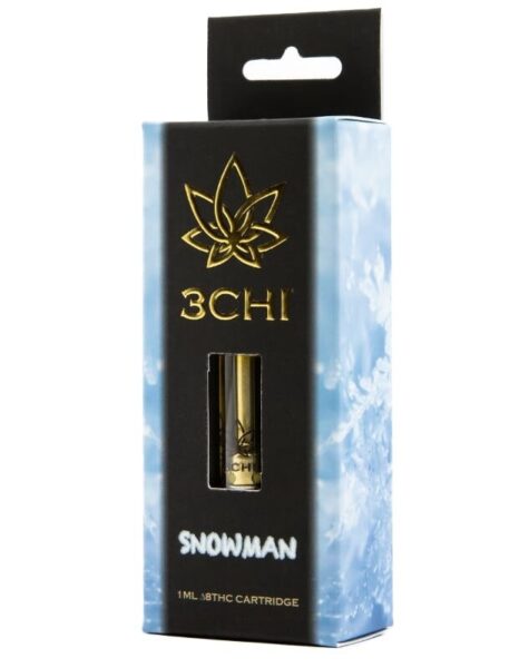 3Chi: Delta 8 THC Vape Cartridges - Snowman (Sativa) 1 ml