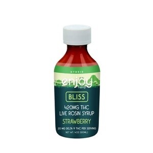 Enjoy: Bliss 420mg Delta 9 THC Syrup