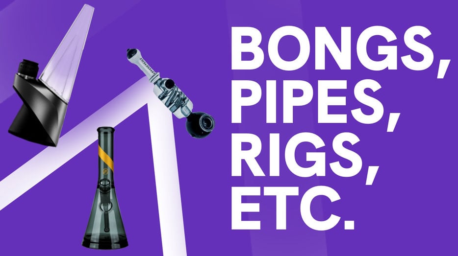 Bongs, Pipes, Rigs to buy