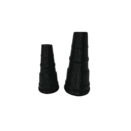 Black Cleaning Plugs for Cleaning, Storage, and Odor Control of Glass Water Pipes & Rigs