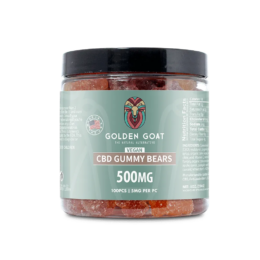 CBD Vegan Gummies 500MG - Clear Bears