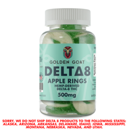 Delta 8 Gummies 500mg - Apple Rings