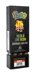 Butter OG Delta 8 Live Resin Disposable Vape 2G - Mimosa (Sativa)