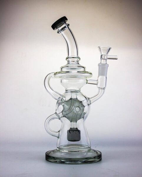 Recycler Style Water Pipe w/ Perc Approx. 5.8"