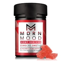Mdrn Mood Cherry Pineapple - 25mg CBD / 5mg THC (20ct)