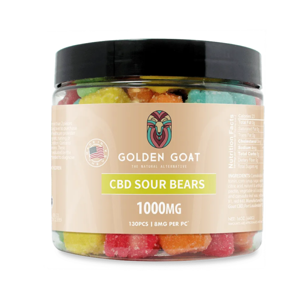CBD Gummies 1000MG - Sour Bears