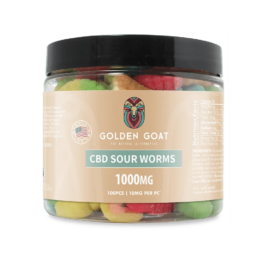 CBD Gummies 1000MG - Sour Worms