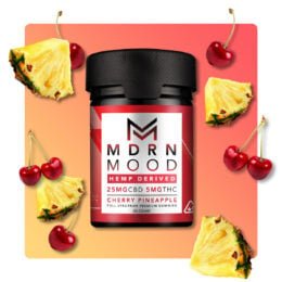Mdrn Mood Cherry Pineapple - 25mg CBD / 5mg THC (20ct)