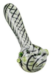 Pulsar UV Candy Stripe Spoon Pipe - 4.5" / Colors Vary