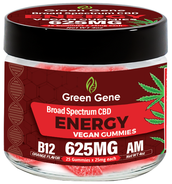 Green Genie Organic CBD Infused Mood Based Vegan Gummies - (625MG - 2500MG)