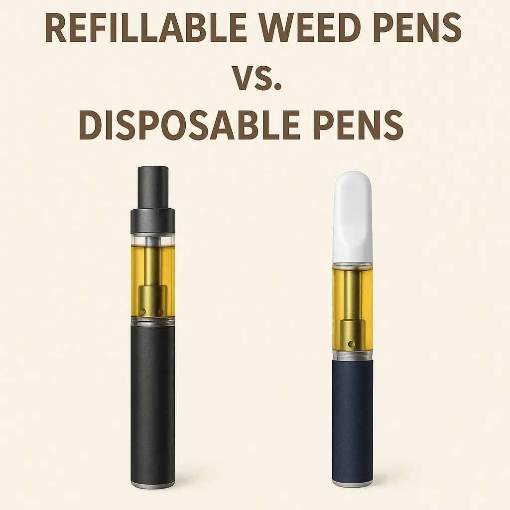 Eco-Friendly Weed Pens: The Rise of Refillable and Sustainable Vapes 3 refill vs disposable