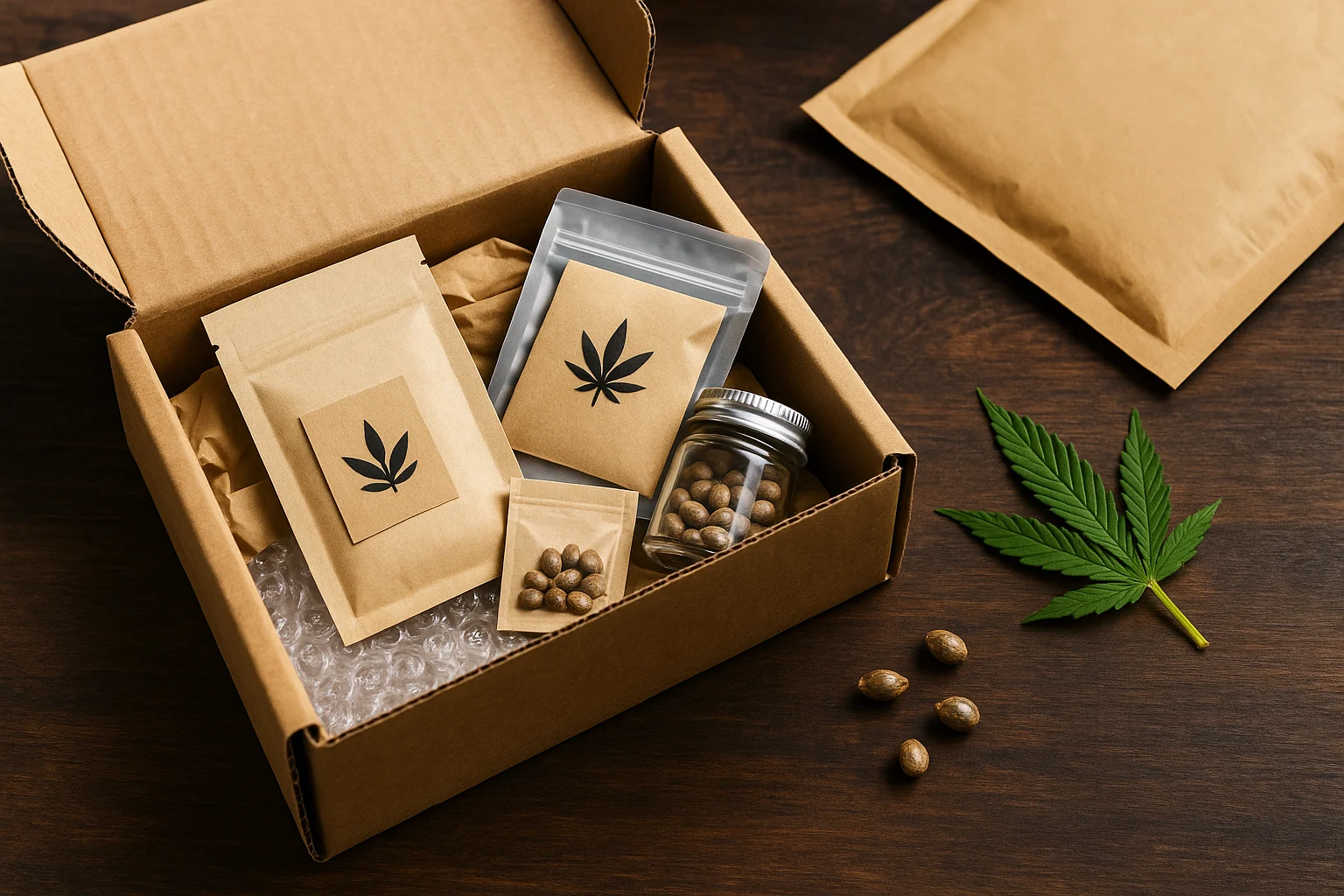 Featured image for “Shipping Cannabis Seeds: What to Expect + Discreet Packaging”