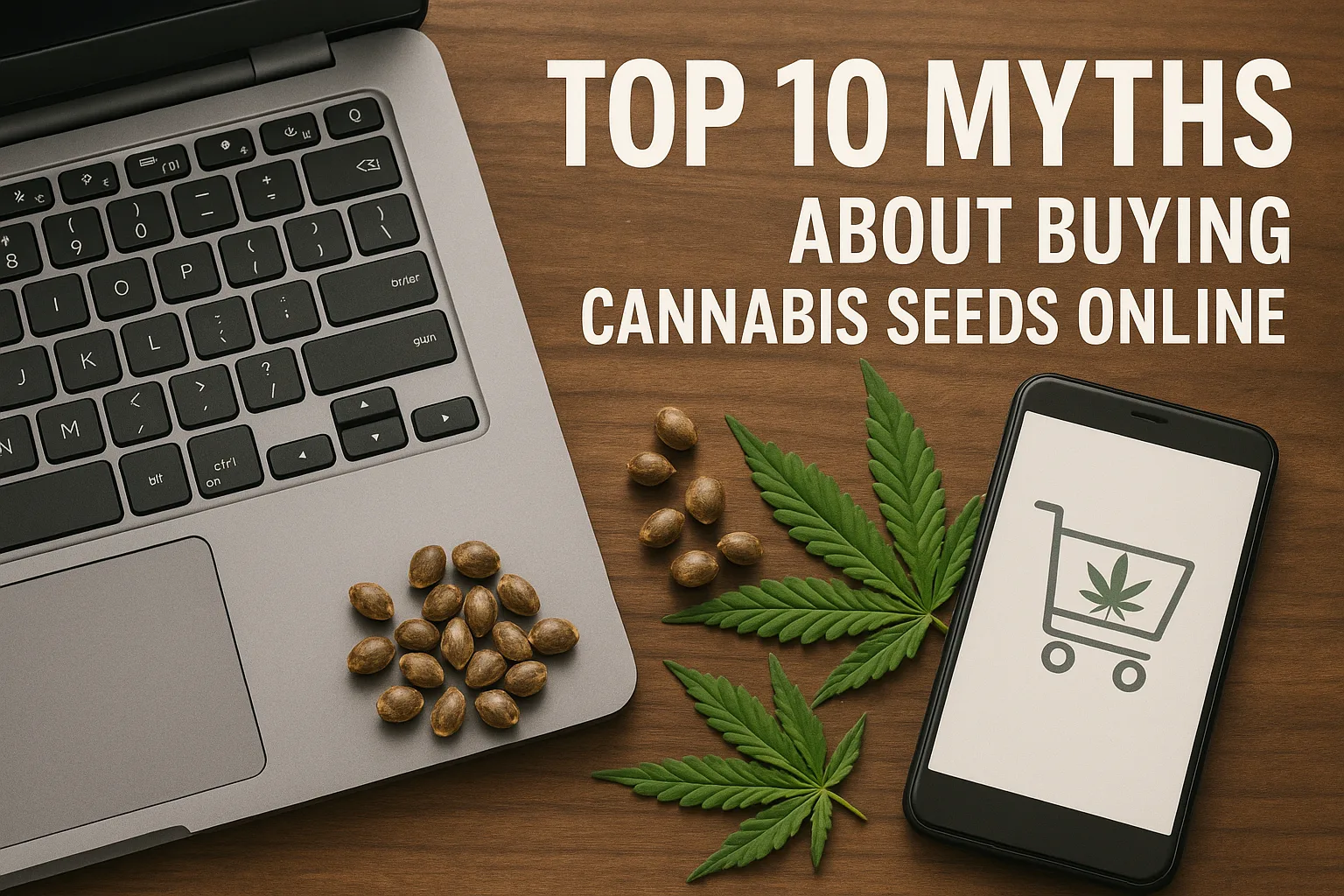 Featured image for “Top 10 Myths About Buying Cannabis Seeds Online”