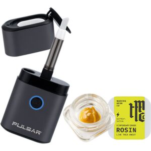 Pulsar Hot Knife Box - Gun Metal & Modern Herb Co THCA Rosin Dabs - Tropicana Cherry 2 3557826d 113e 4a0a affc b57e364ac3ce