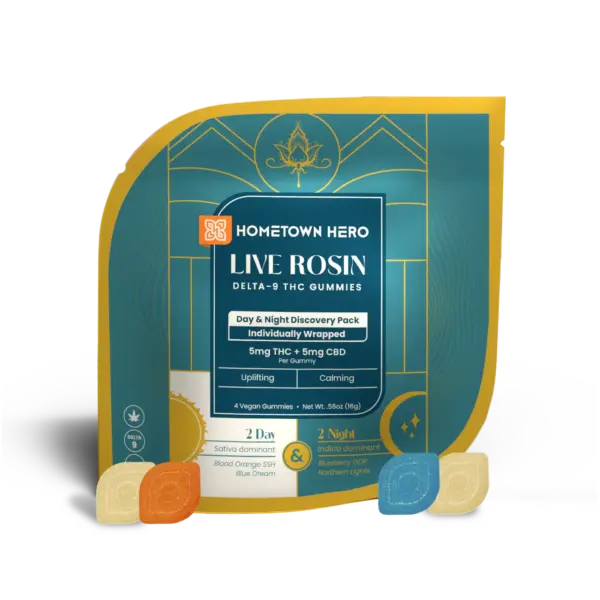 5mg live rosin gummies discovery pack