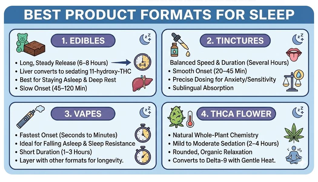 Best Product Formats for Sleep