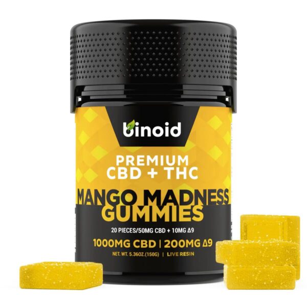 Delta 9 Mango Gummies