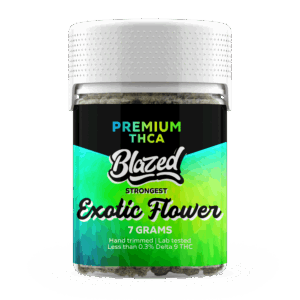 Blazed Exotic Flower 7g Hemp Flower BestHemp Where To Buy How To Buy OnlineSmokeShop GoodPrice GetNearMe LowestCoupon DiscountStore Shoponline THCOnline StrongestSmoke ShopBloomz Hemp THC 2