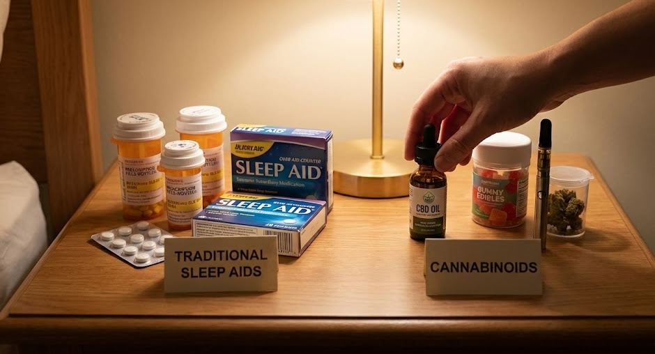 Cannabinoids Traditional Sleep Aids