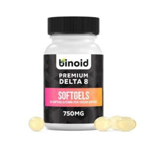 Softgel Capsules Binoid Delta 8 750 MG