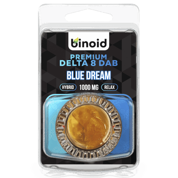Binoid Delta 8 THC Wax Dabs blue dream pack