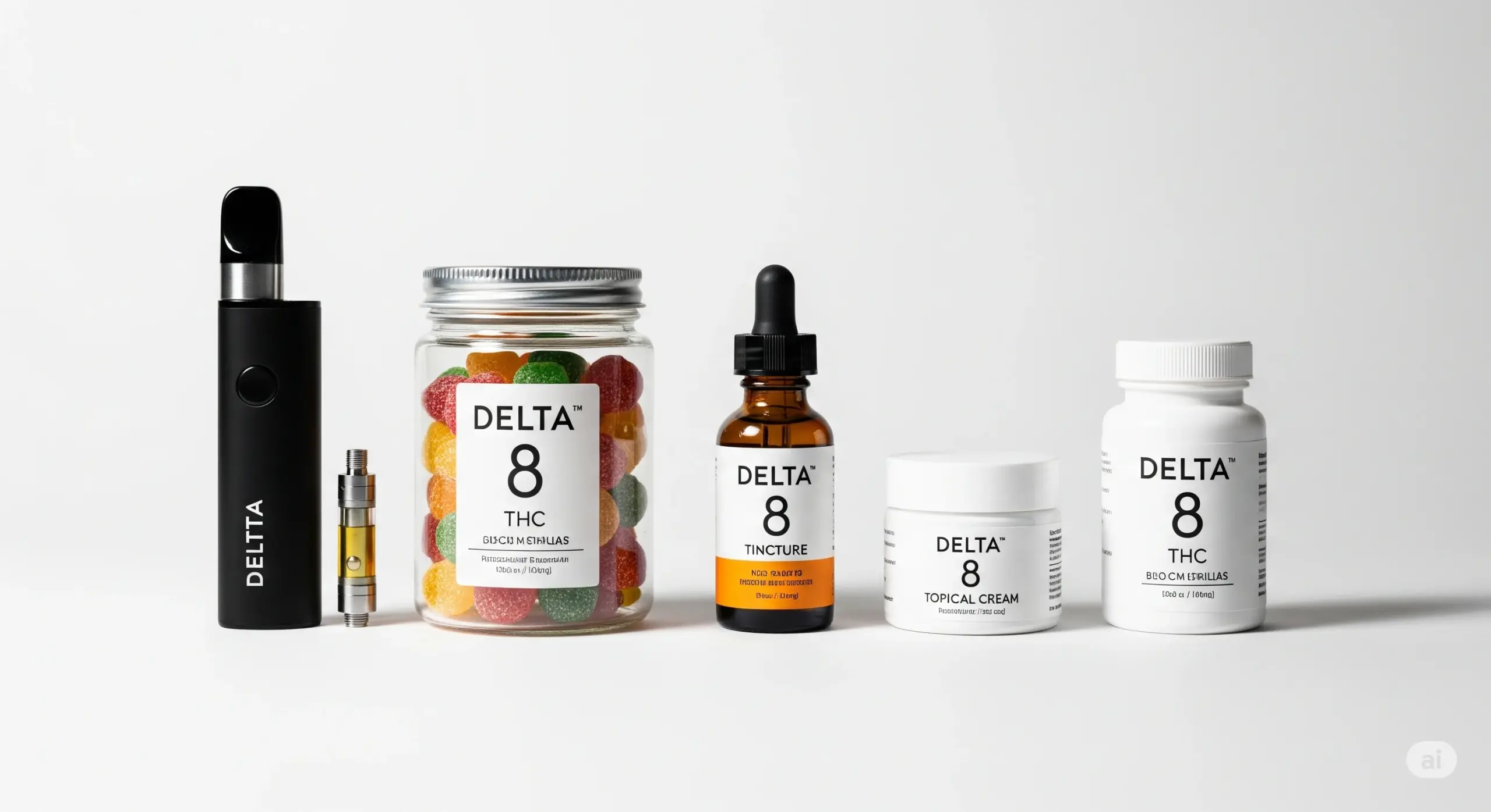 Featured image for “Forms of Delta 8”