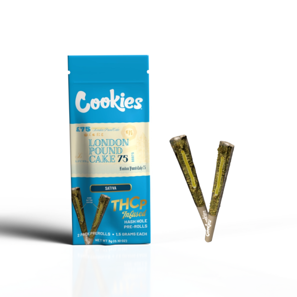 Pack of pre-rolled cannabis joints london pound cake
