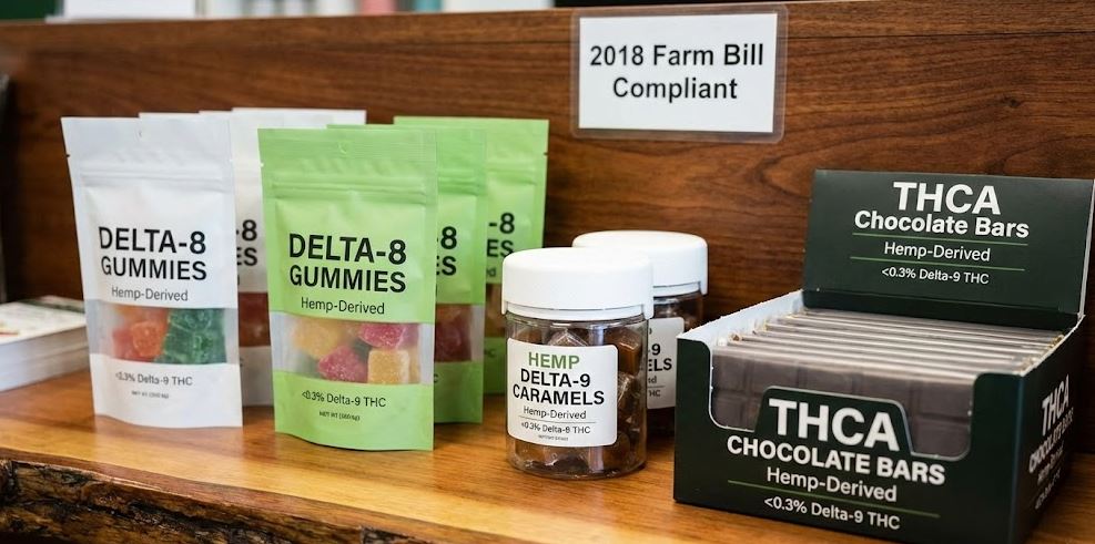 Hemp-Derived Edibles (Delta-8, Hemp Delta-9, HHC, THCA Edibles)