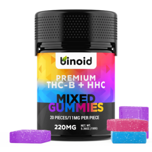 Binoid THC-B + HHC Gummies – Mixed