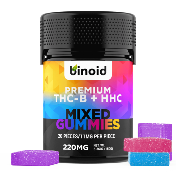 Binoid THC-B + HHC Gummies – Mixed