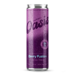 Berry Fusion herbal beverage can