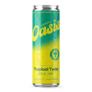 a can of oasis tropical mix