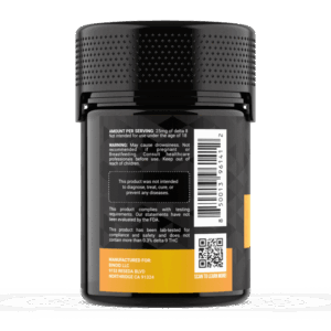 Delta 8 Peach Dream Gummies‍ back image