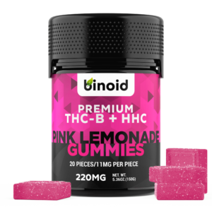 Binoid THC-B + HHC Gummies – Pink Lemonade
