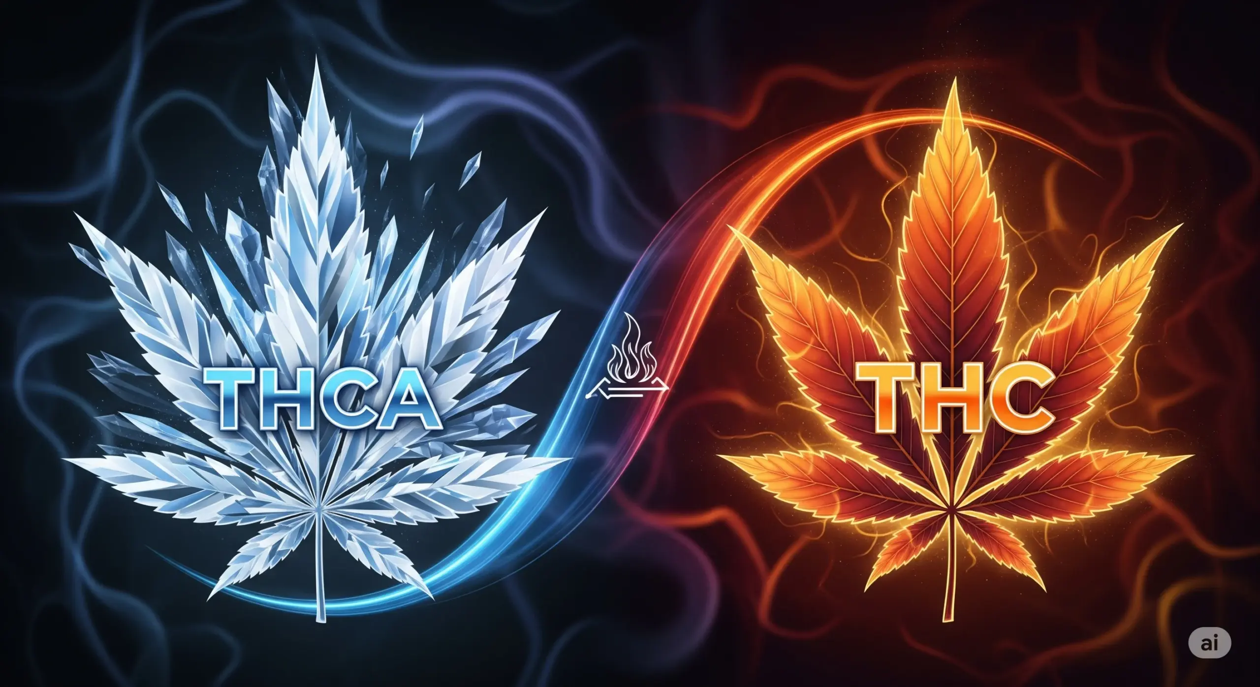 Featured image for “THC vs THCA: Navigating the Complex World of Cannabis Compounds”
