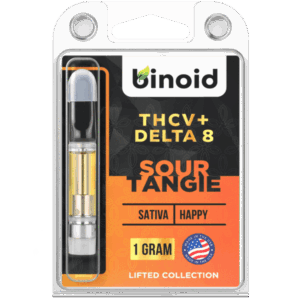 Delta-8 THC vape cartridge sour tangie 1gram