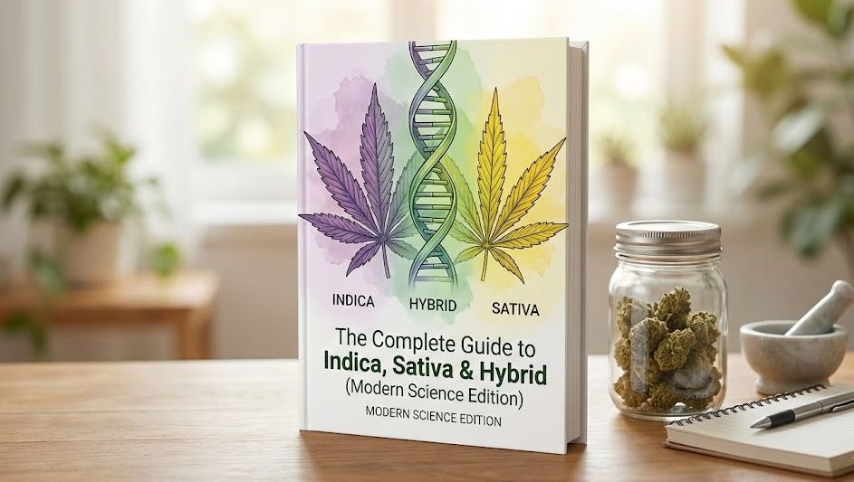 Featured image for “The Complete Guide to Indica, Sativa & Hybrid (Modern Science Edition)”