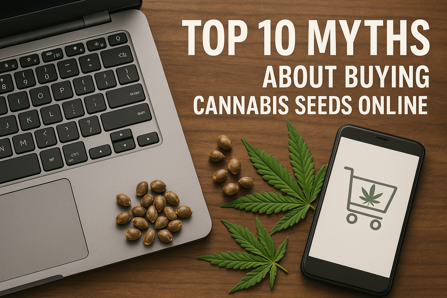 Featured image for “Top 10 Myths About Buying Cannabis Seeds Online”
